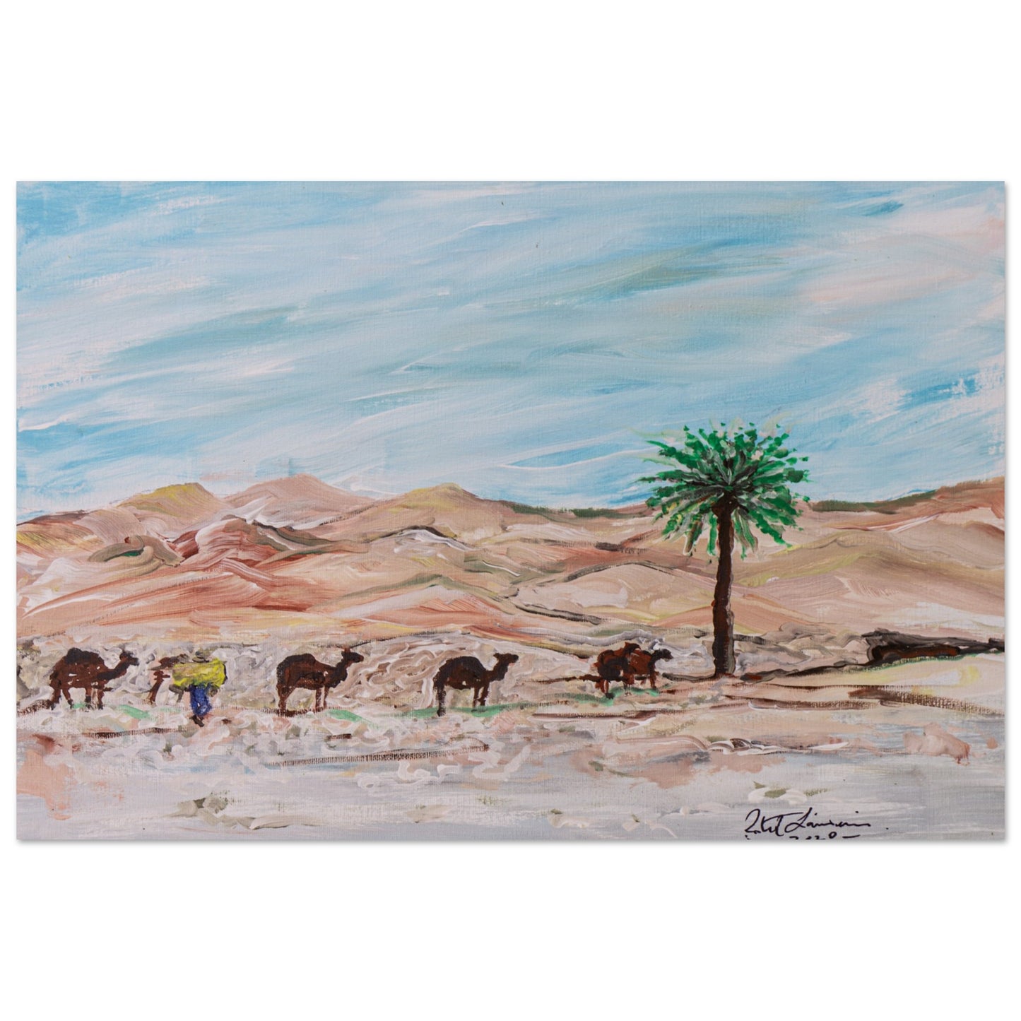 The Sahara Desert - Premium Poster