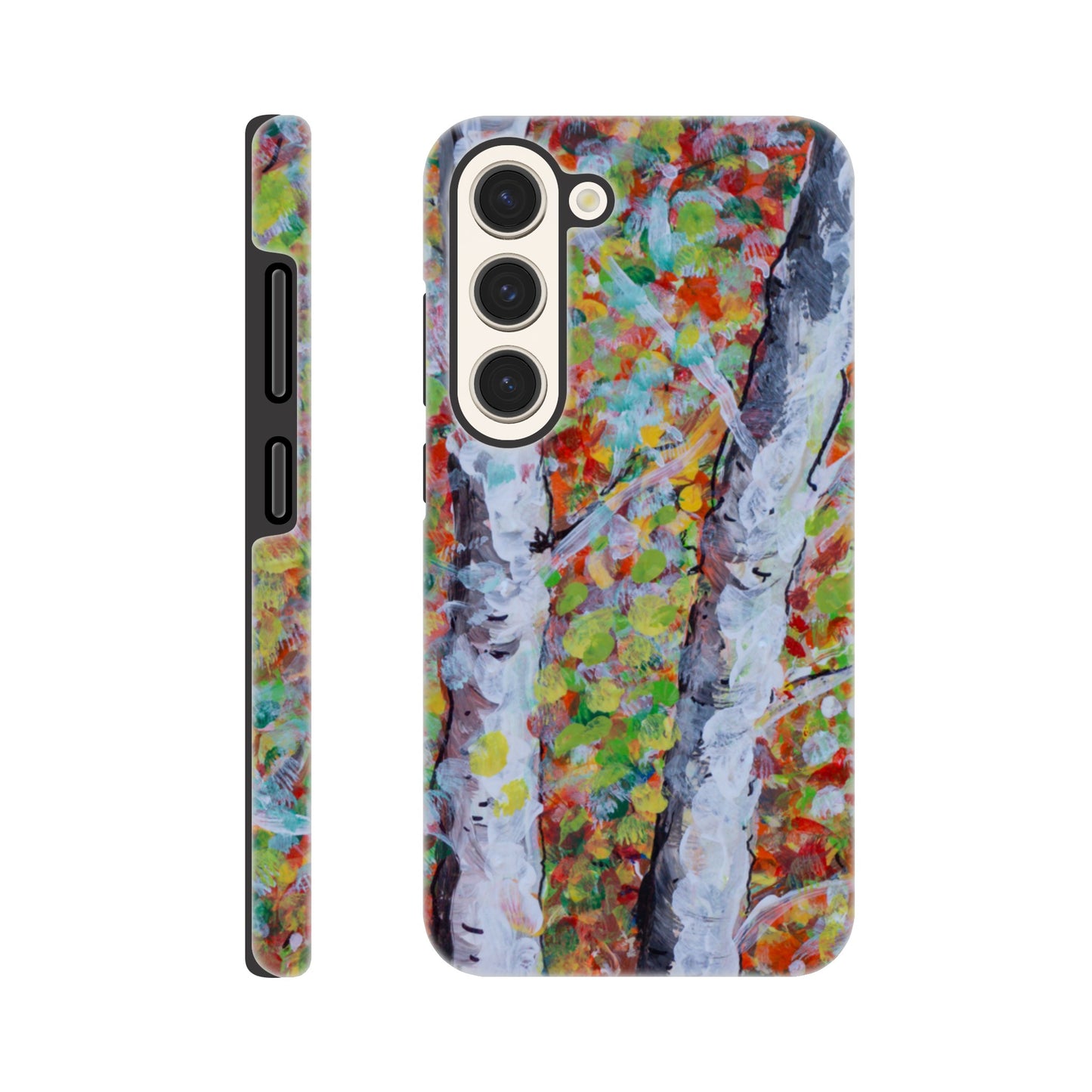 Fall Birch Trees - Phone cases