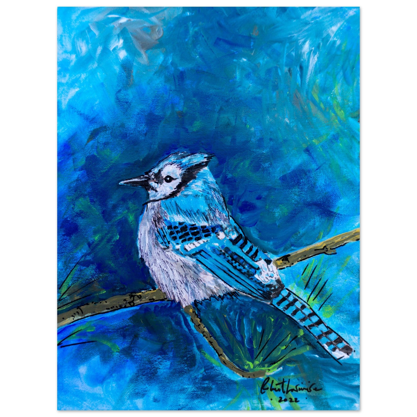 Blue Jay #1 - Premium Poster