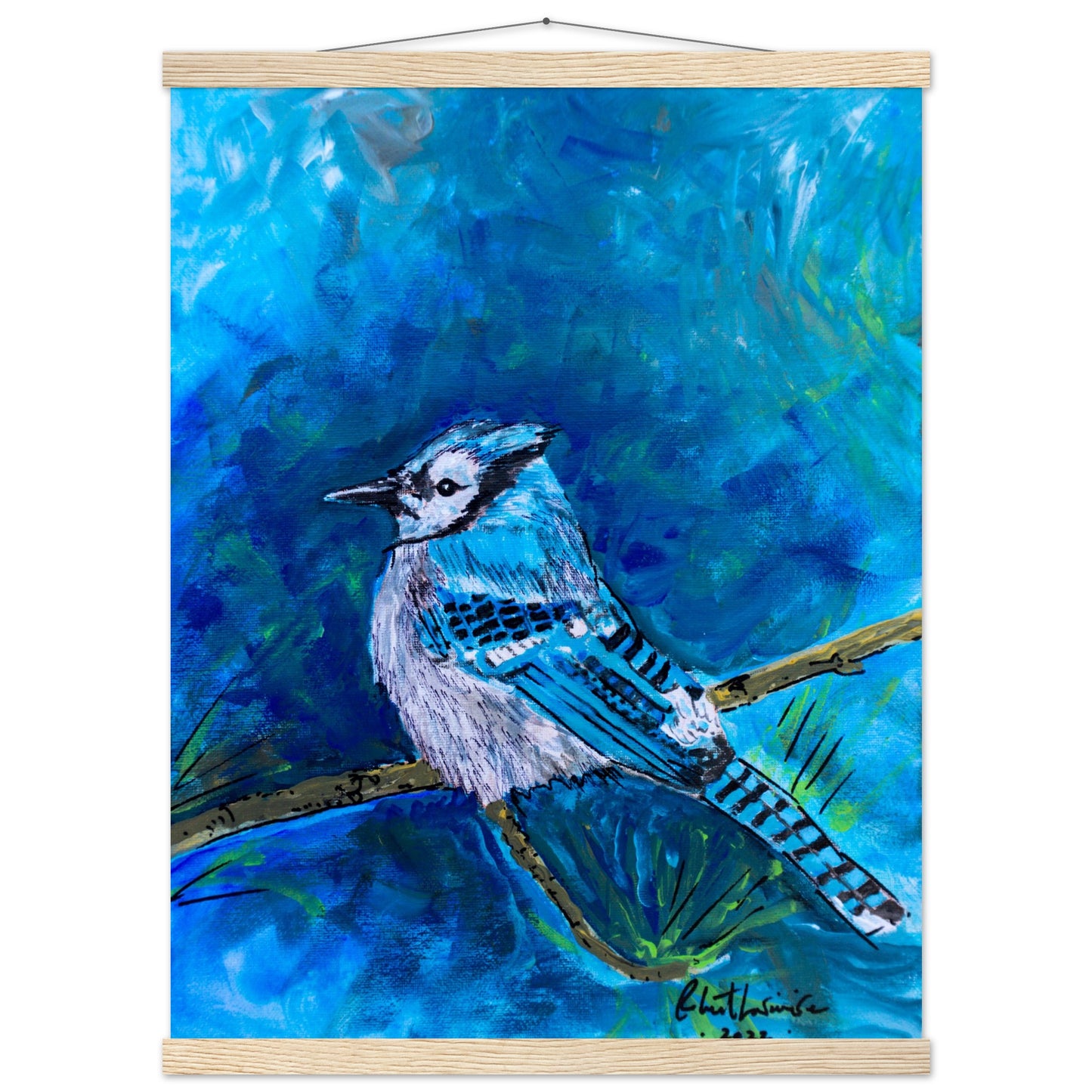 Blue Jay #1 - Premium Poster