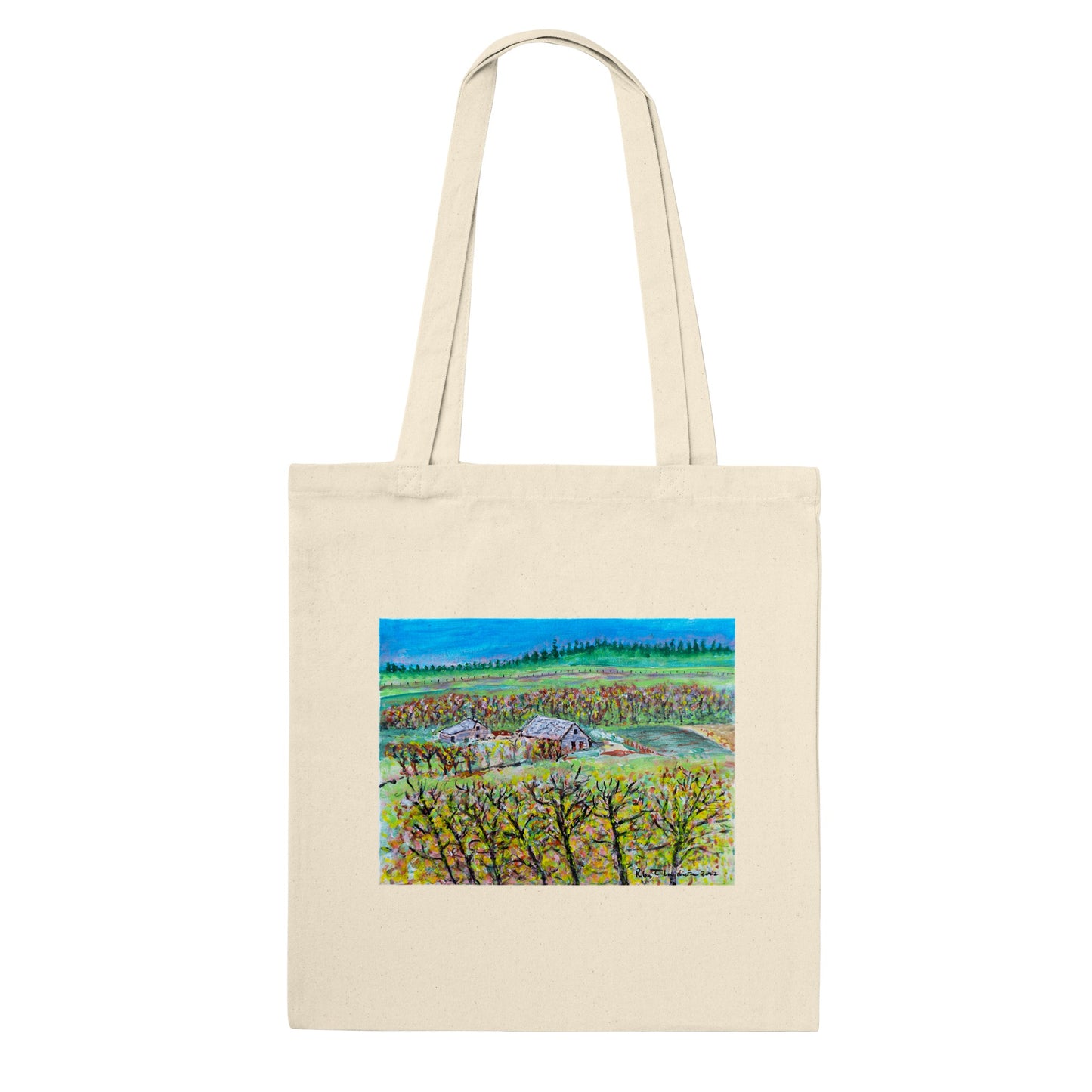 Fall Homestead - Tote Bags