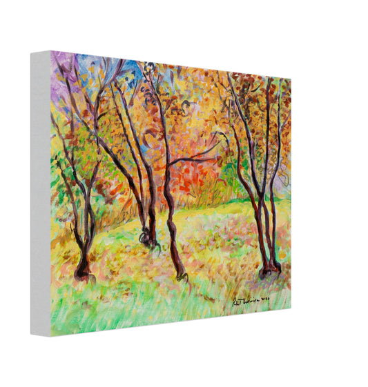 Colourful Trees - Canvas