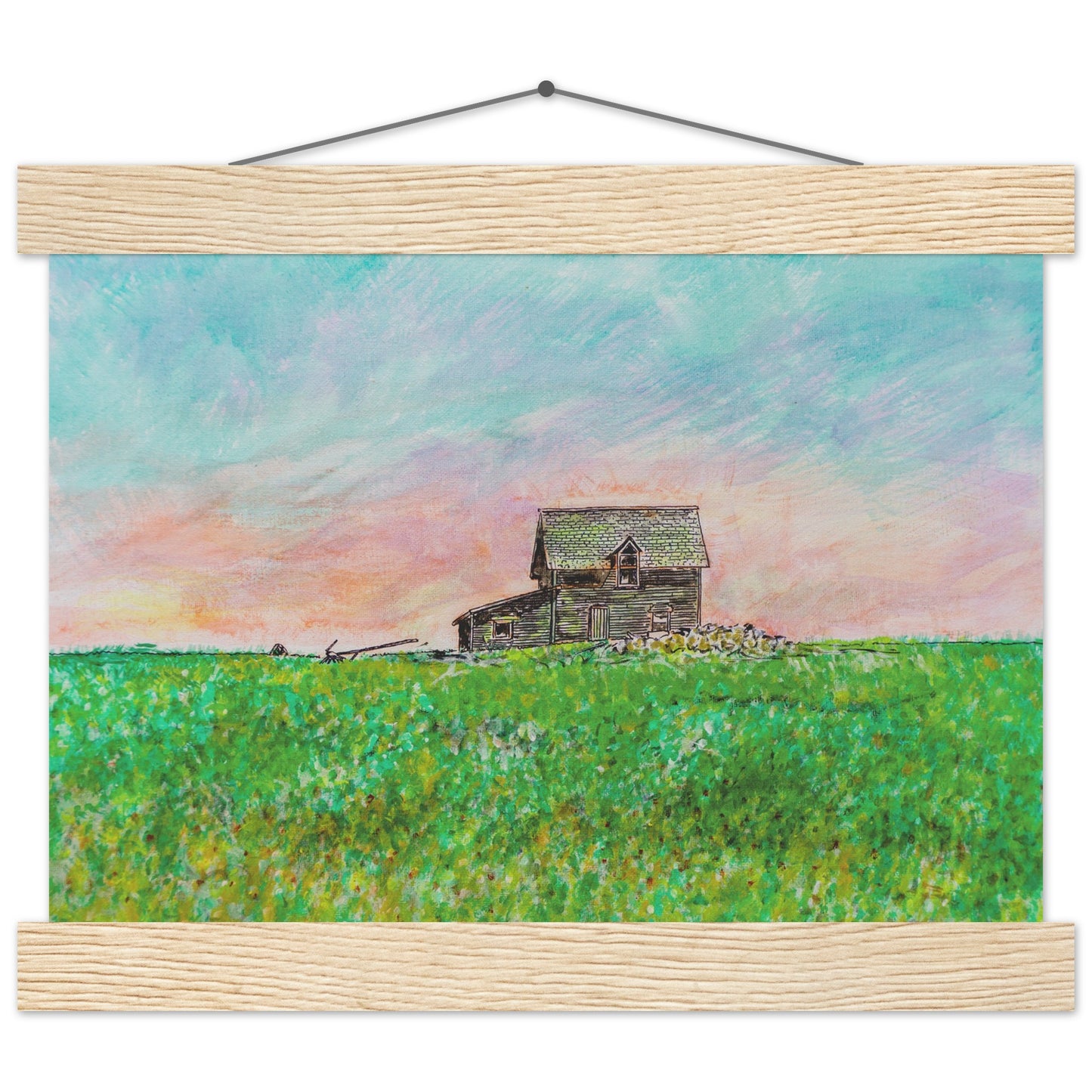 Farm Shed - Premium Poster