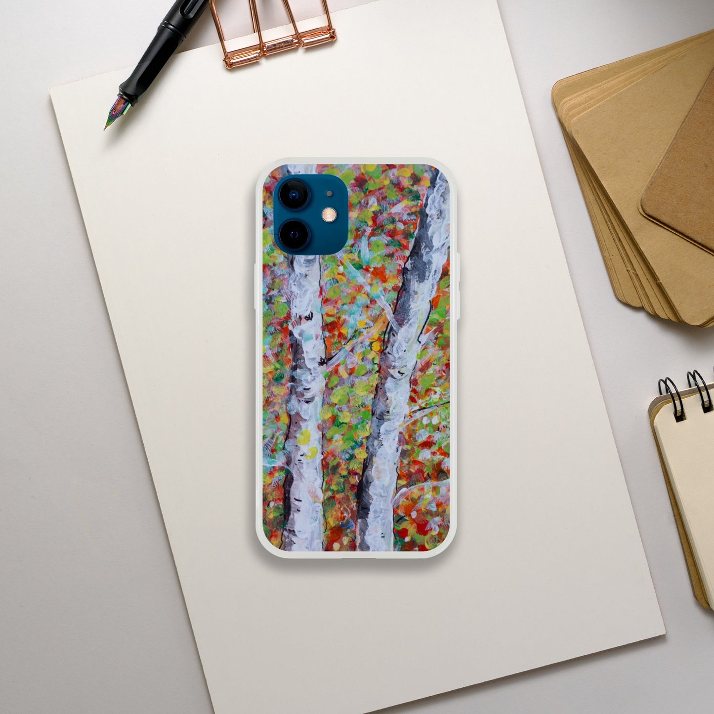 Fall Birch Trees - Phone cases