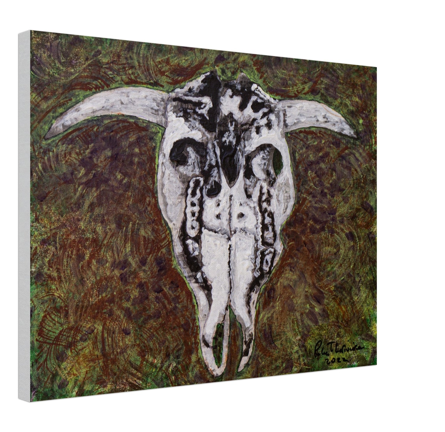 Cattle Skull - Canvas