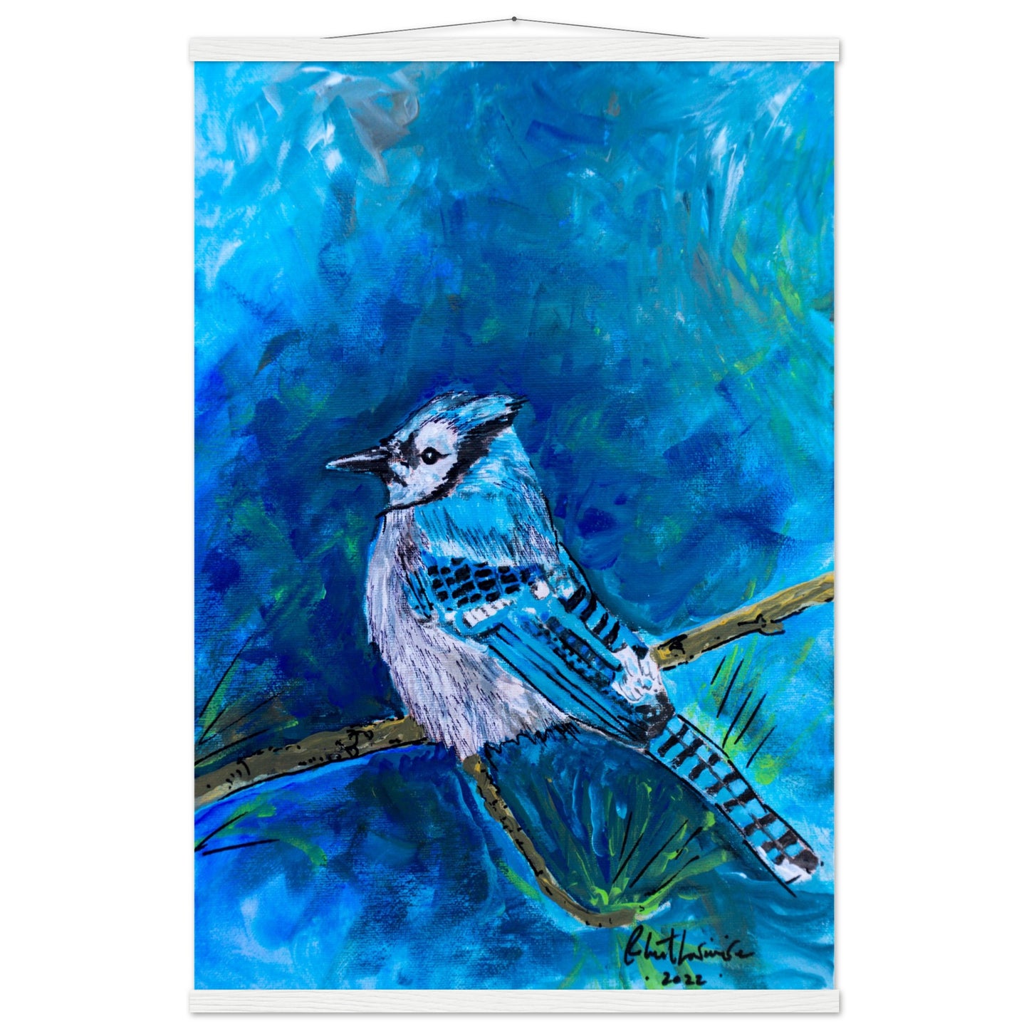 Blue Jay #1 - Premium Poster