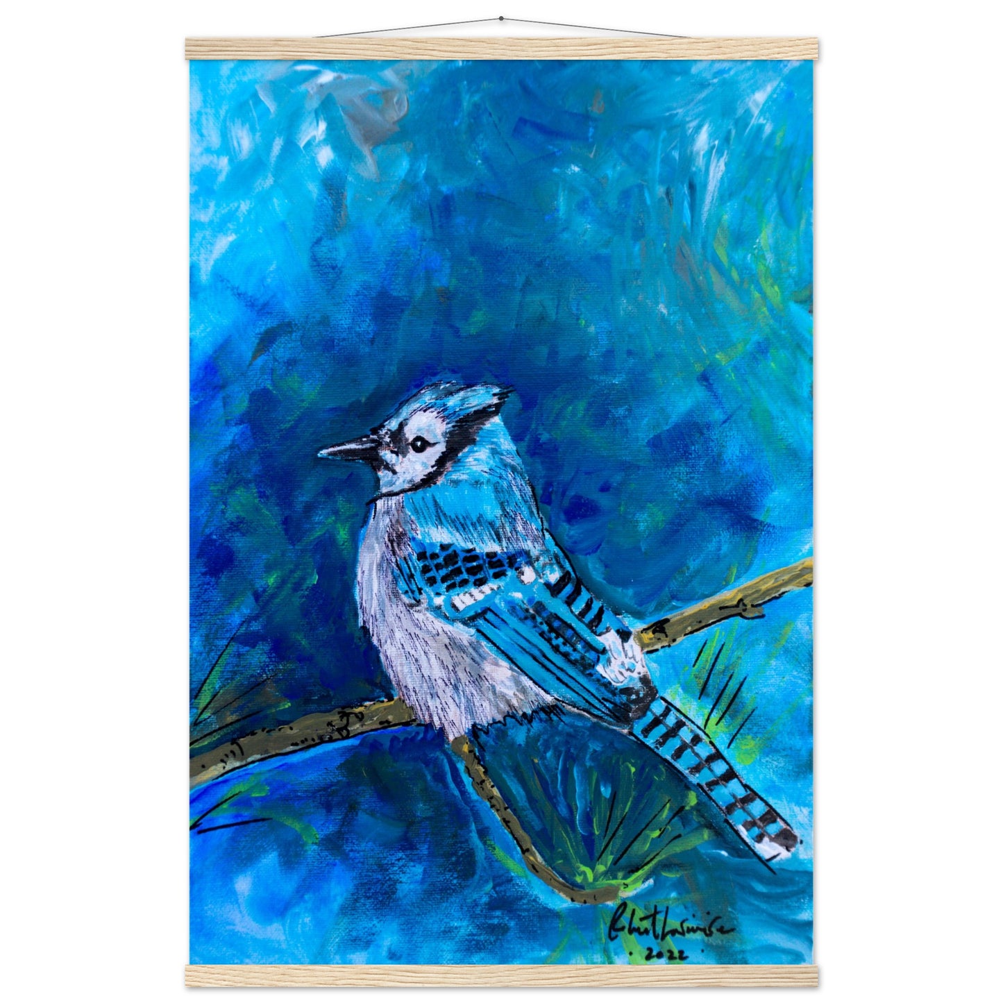 Blue Jay #1 - Premium Poster