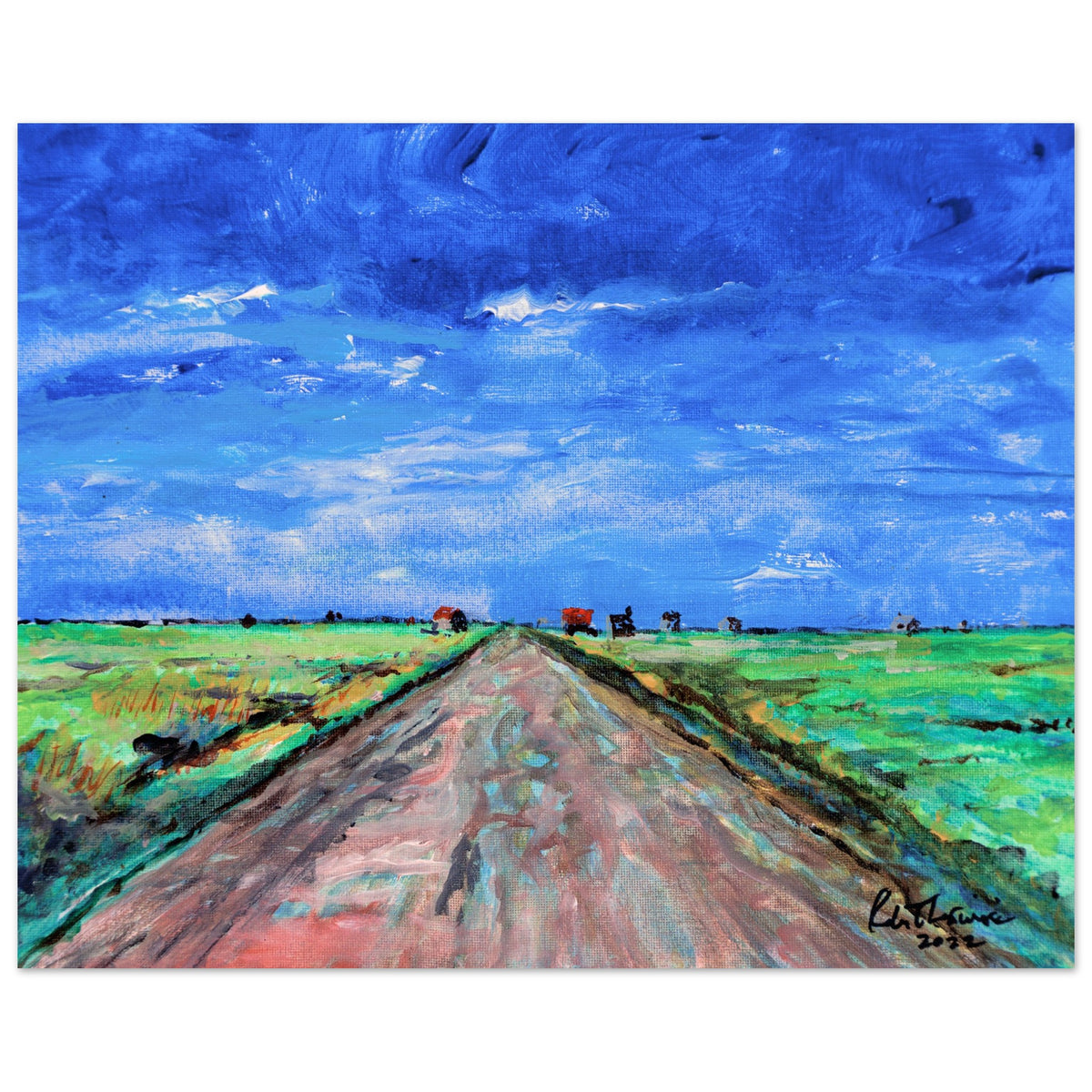Down the Road - Premium Poster – Robert Paints