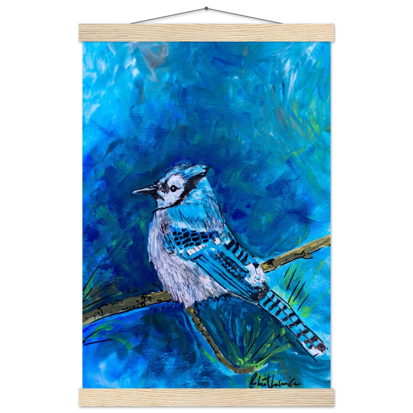 Blue Jay #1 - Premium Poster