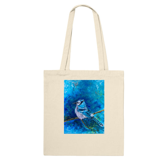 Blue Jay #1 - Tote Bags