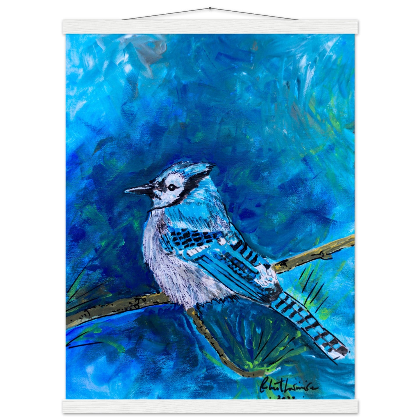 Blue Jay #1 - Premium Poster