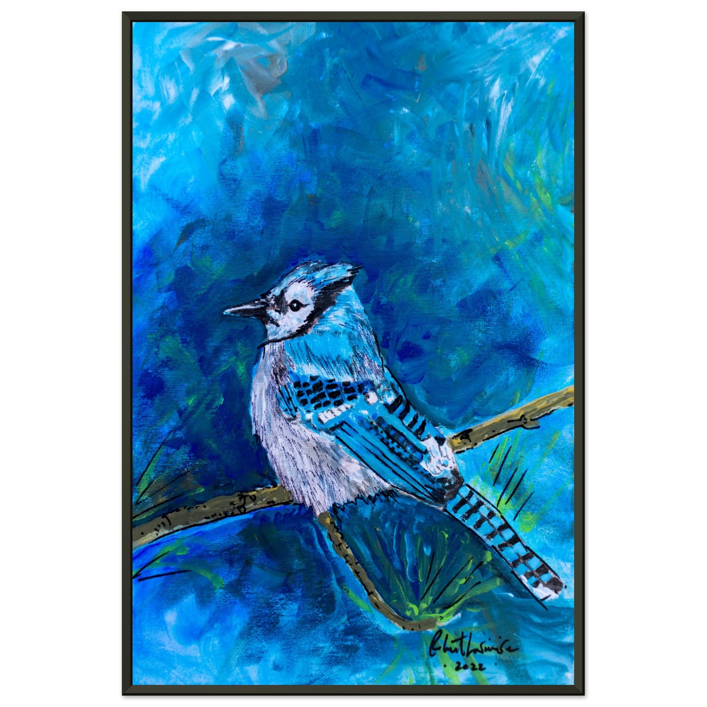 Blue Jay #1 - Premium Poster