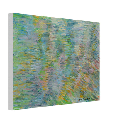 Autumn Colours In Water - Canvas