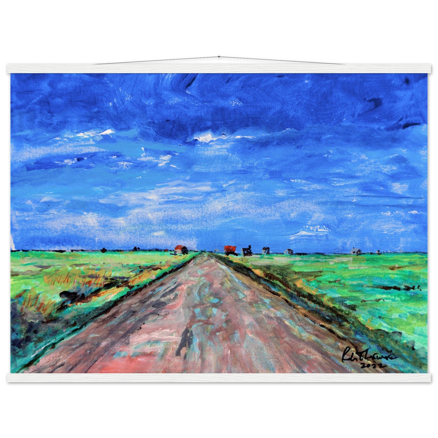 Down the Road - Premium Poster