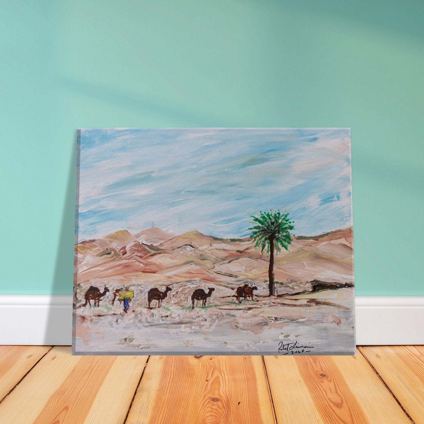 The Sahara Desert - Canvas