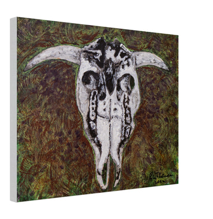 Cattle Skull - Canvas