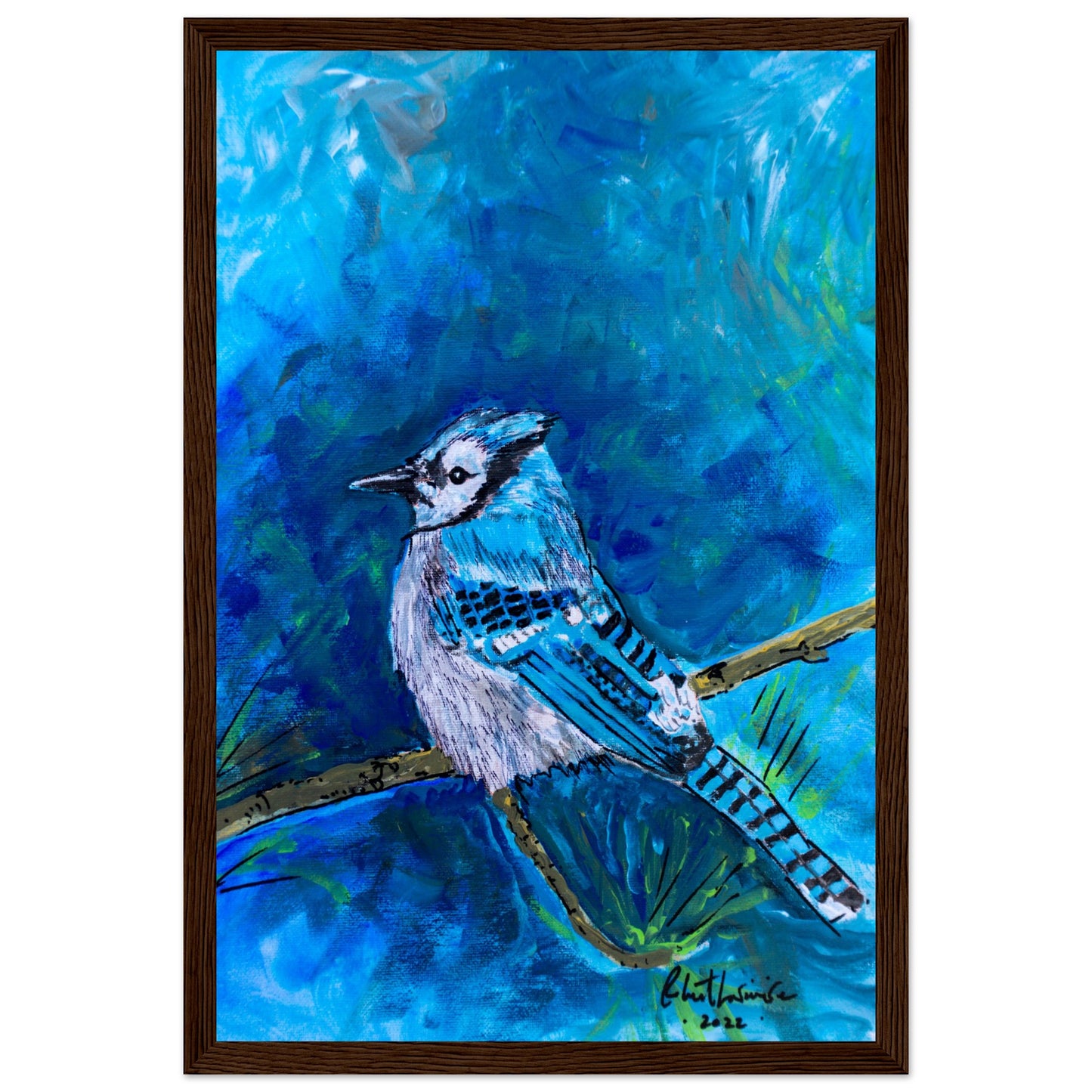 Blue Jay #1 - Premium Poster