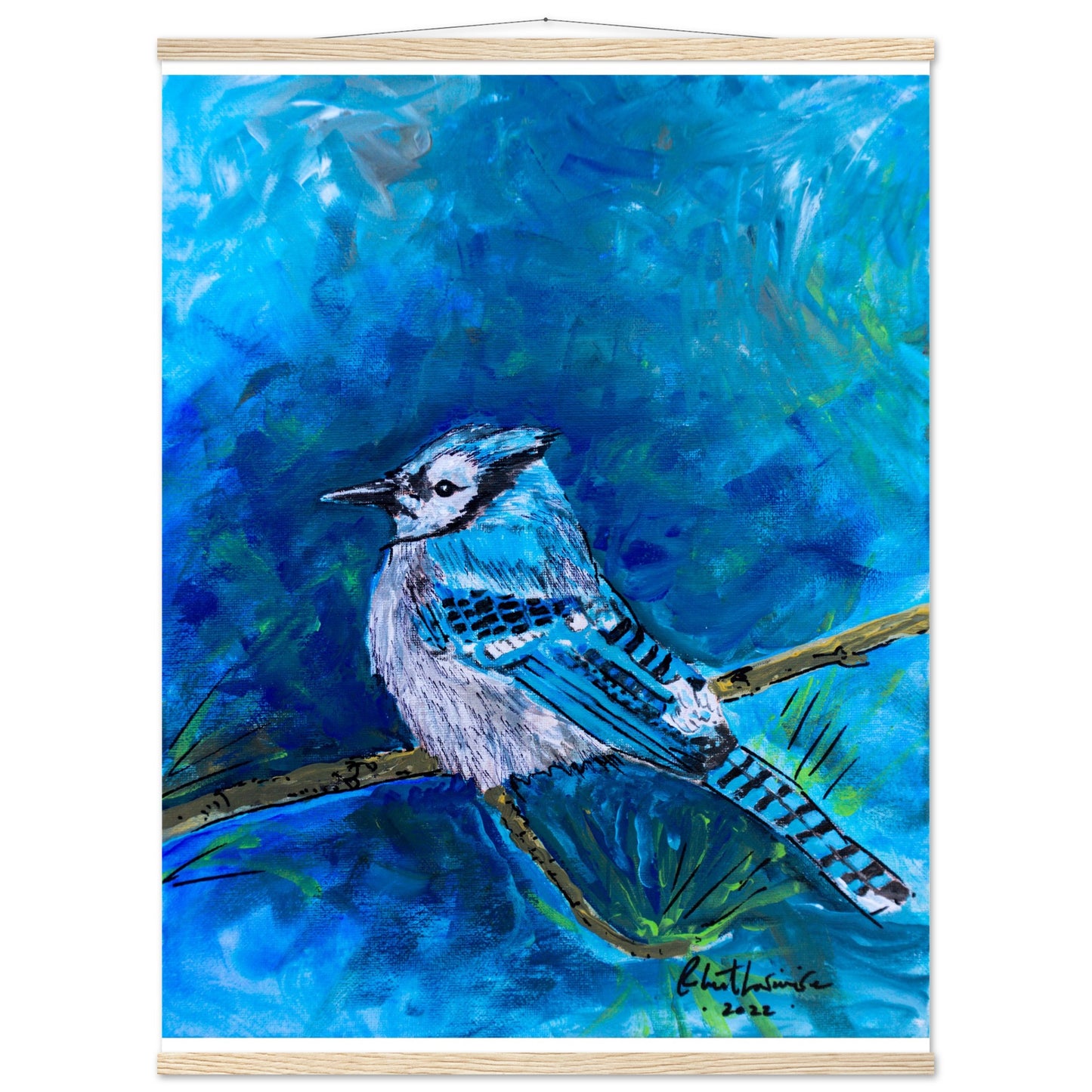 Blue Jay #1 - Premium Poster