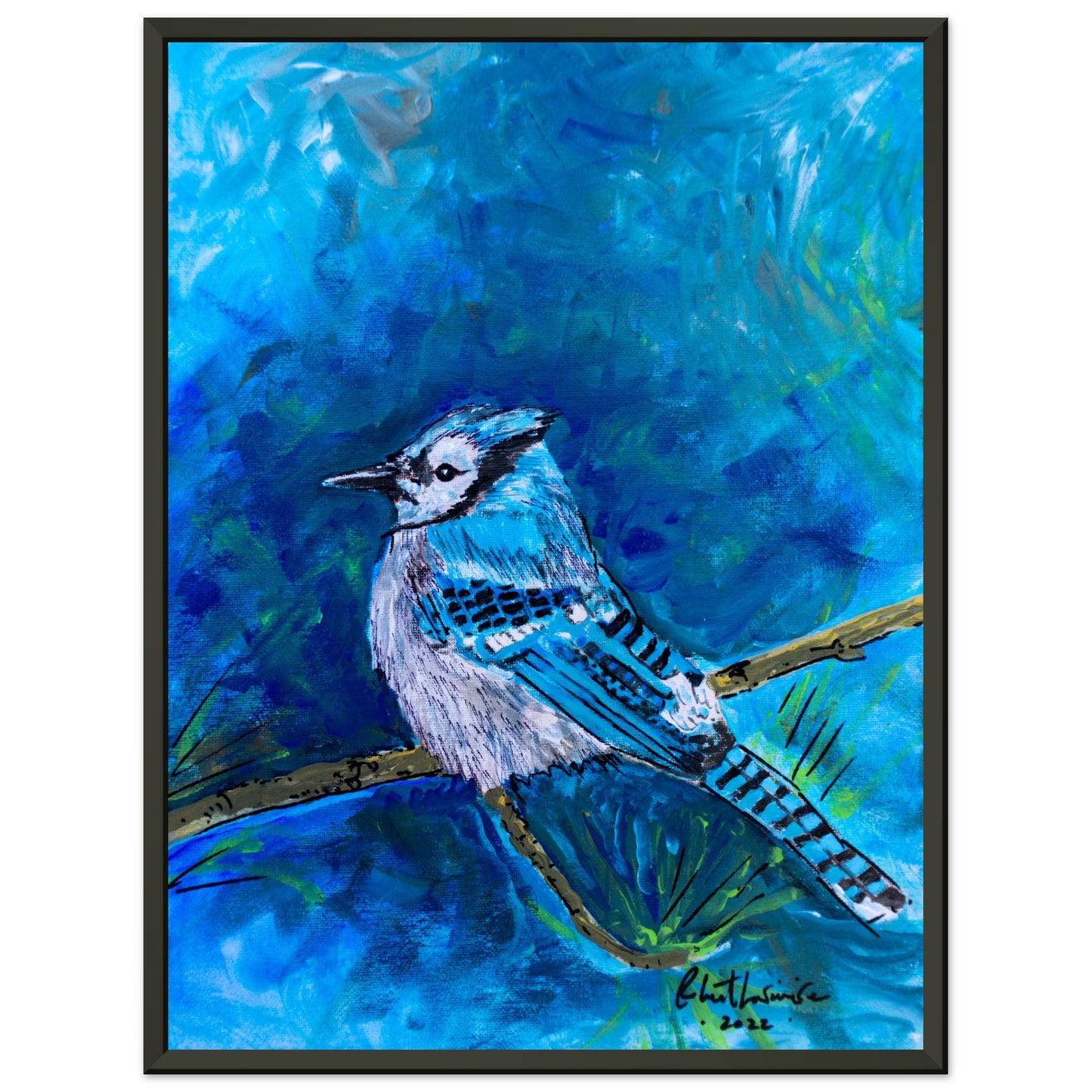 Blue Jay #1 - Premium Poster