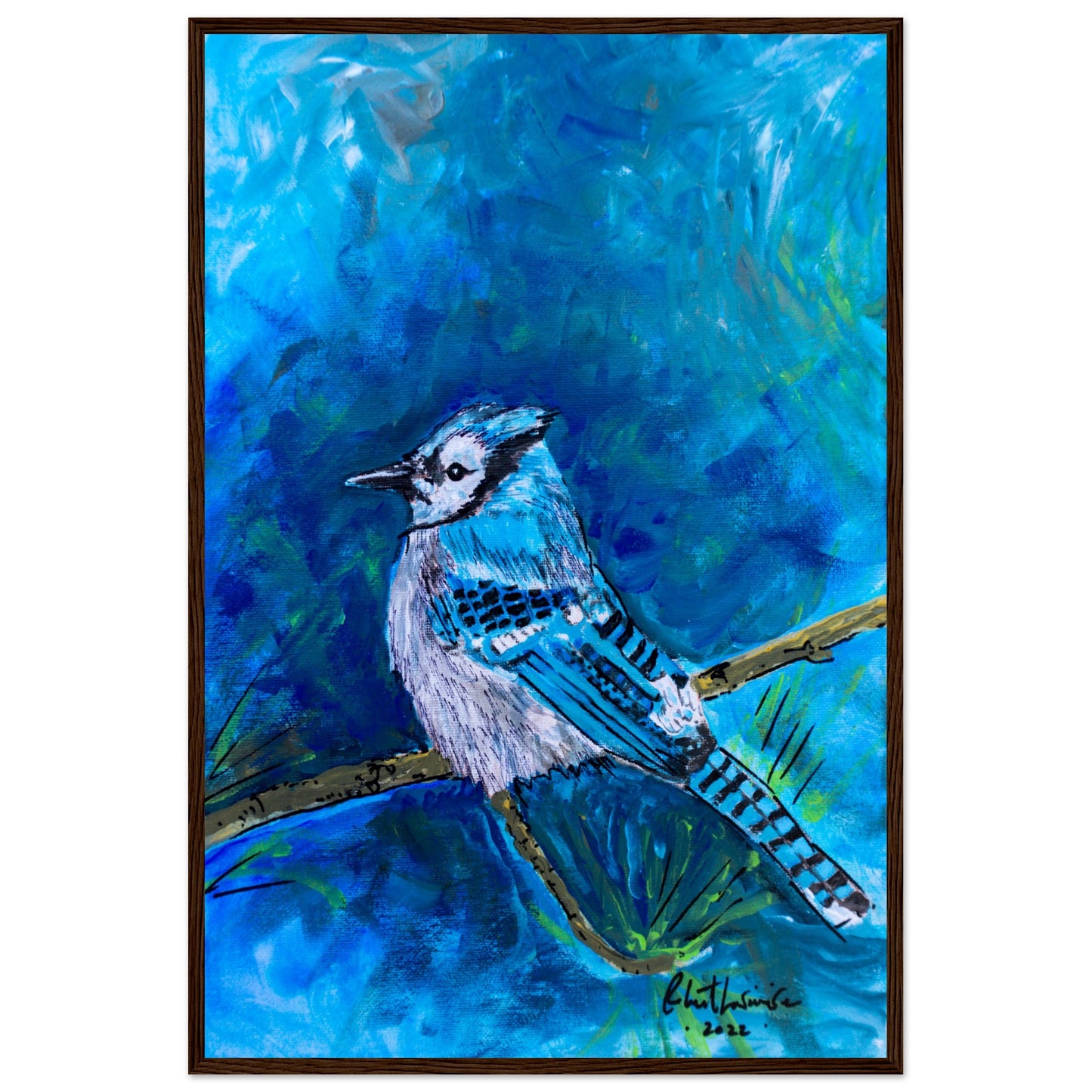 Blue Jay #1 - Premium Poster