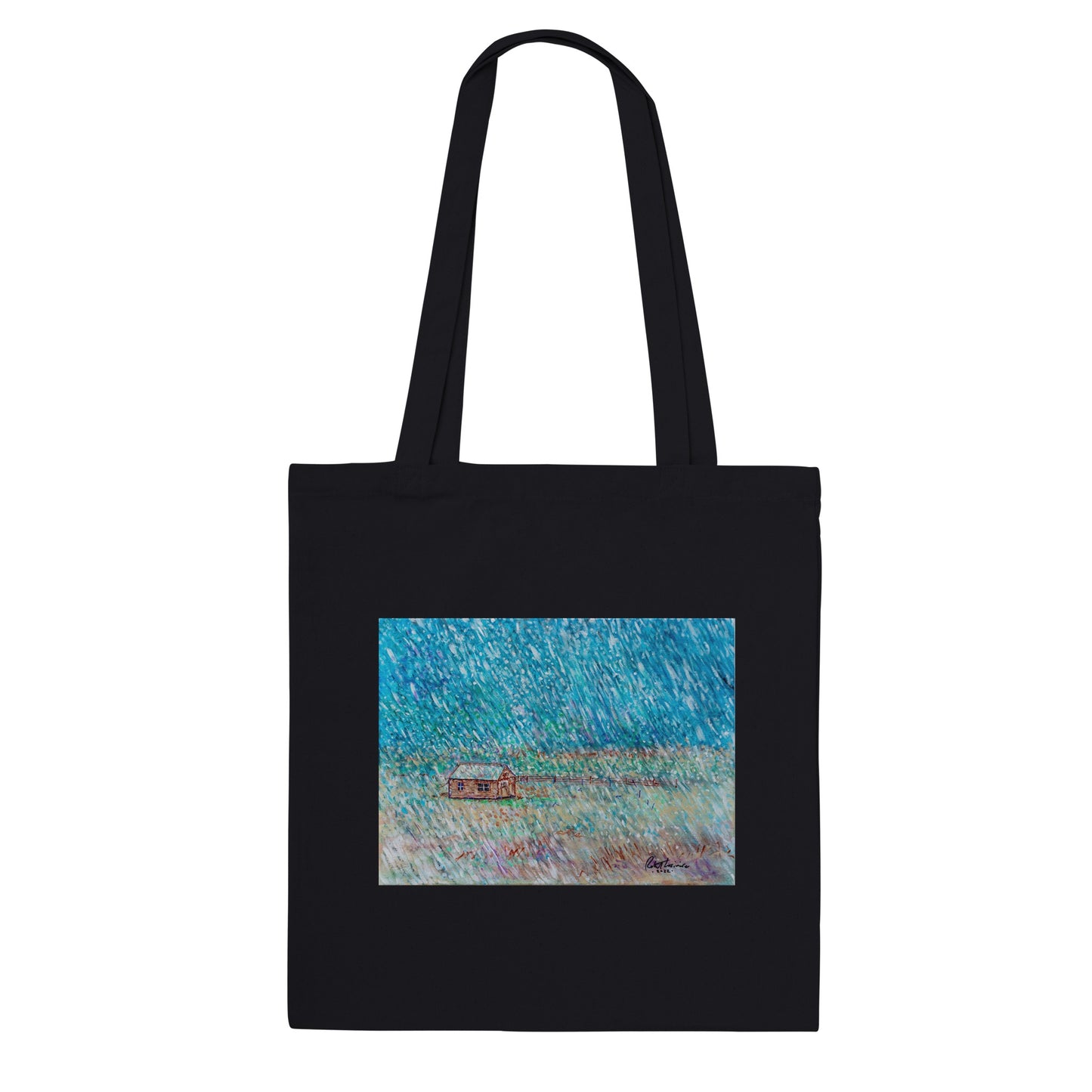 Early Snowfall - Tote Bags