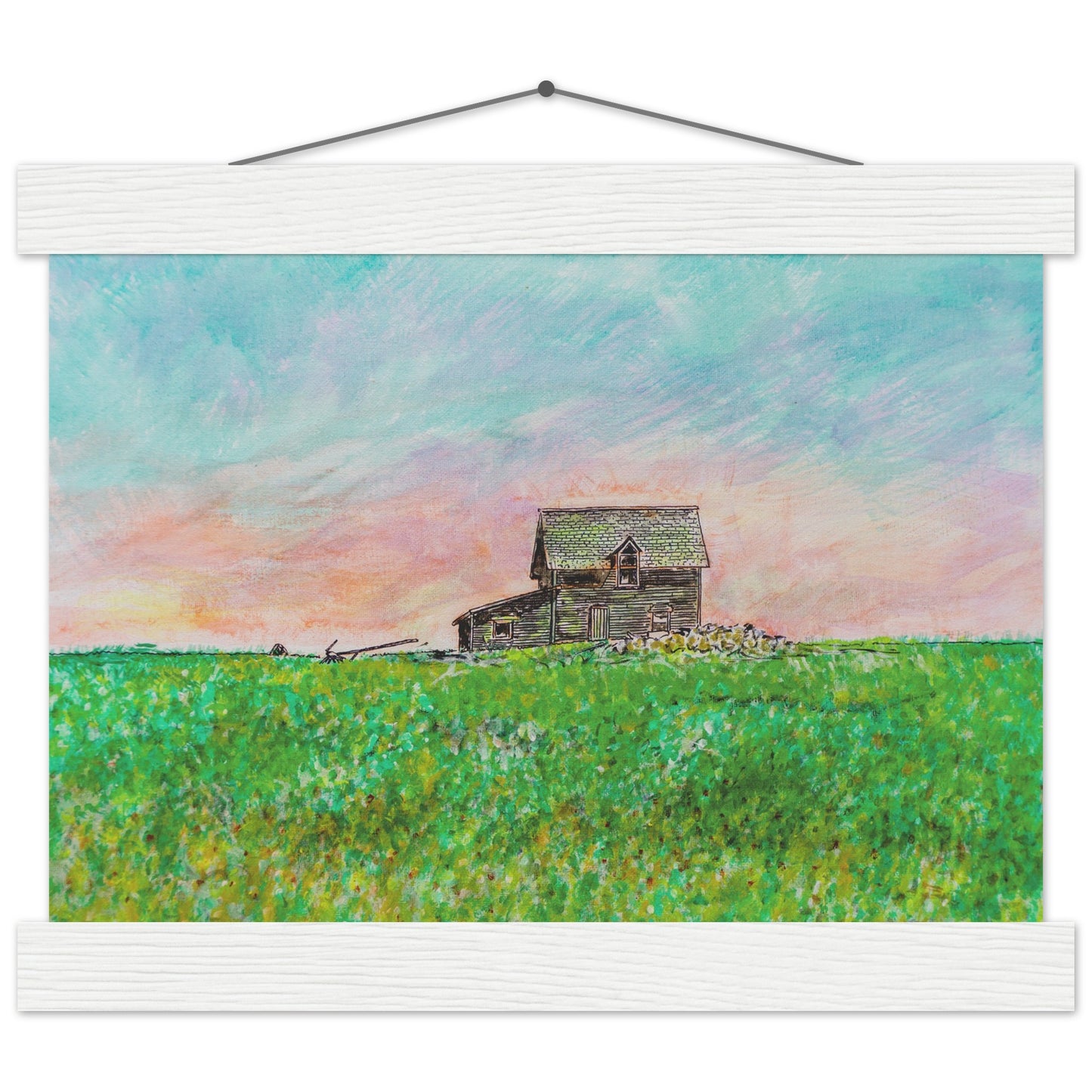 Farm Shed - Premium Poster