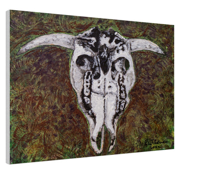 Cattle Skull - Canvas