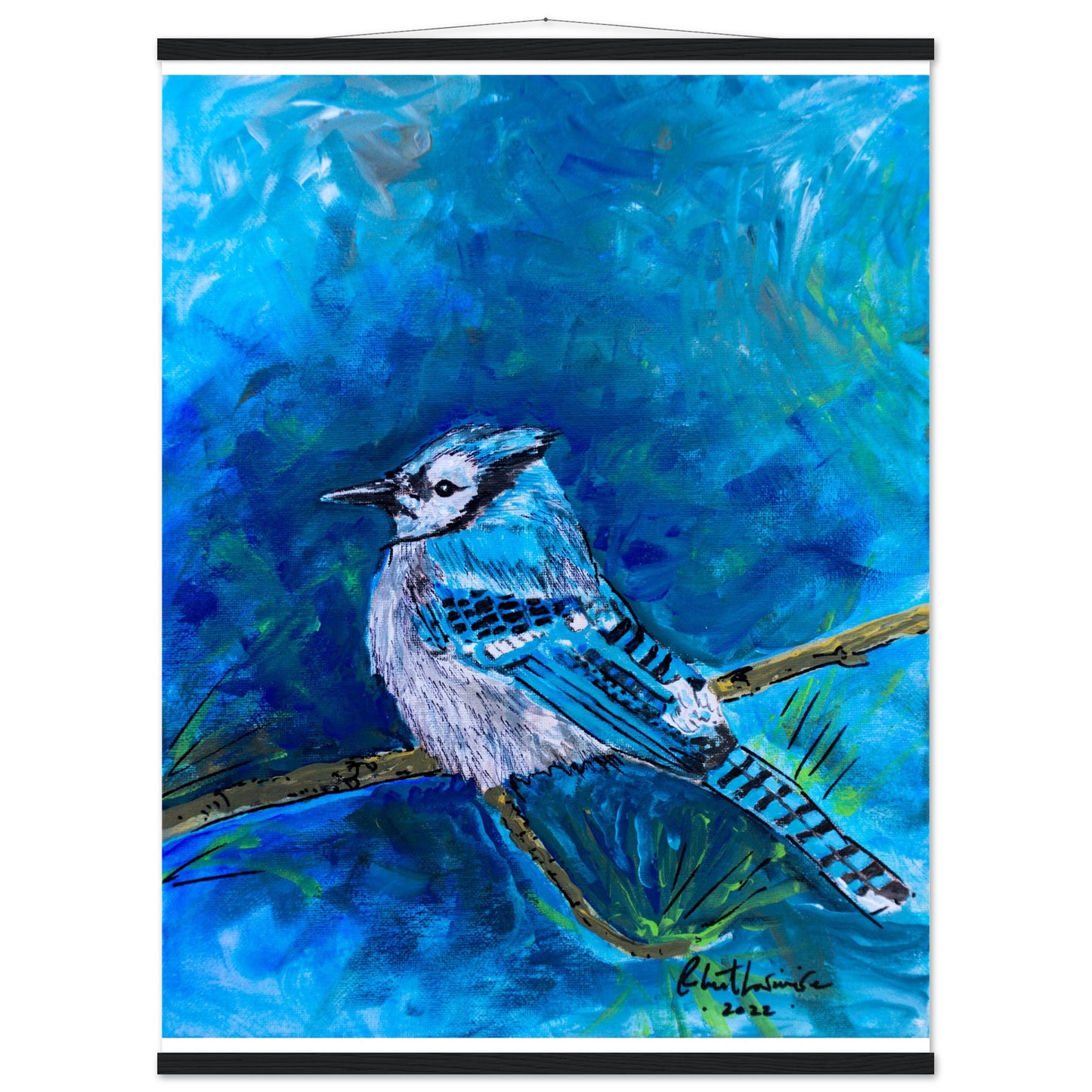 Blue Jay #1 - Premium Poster