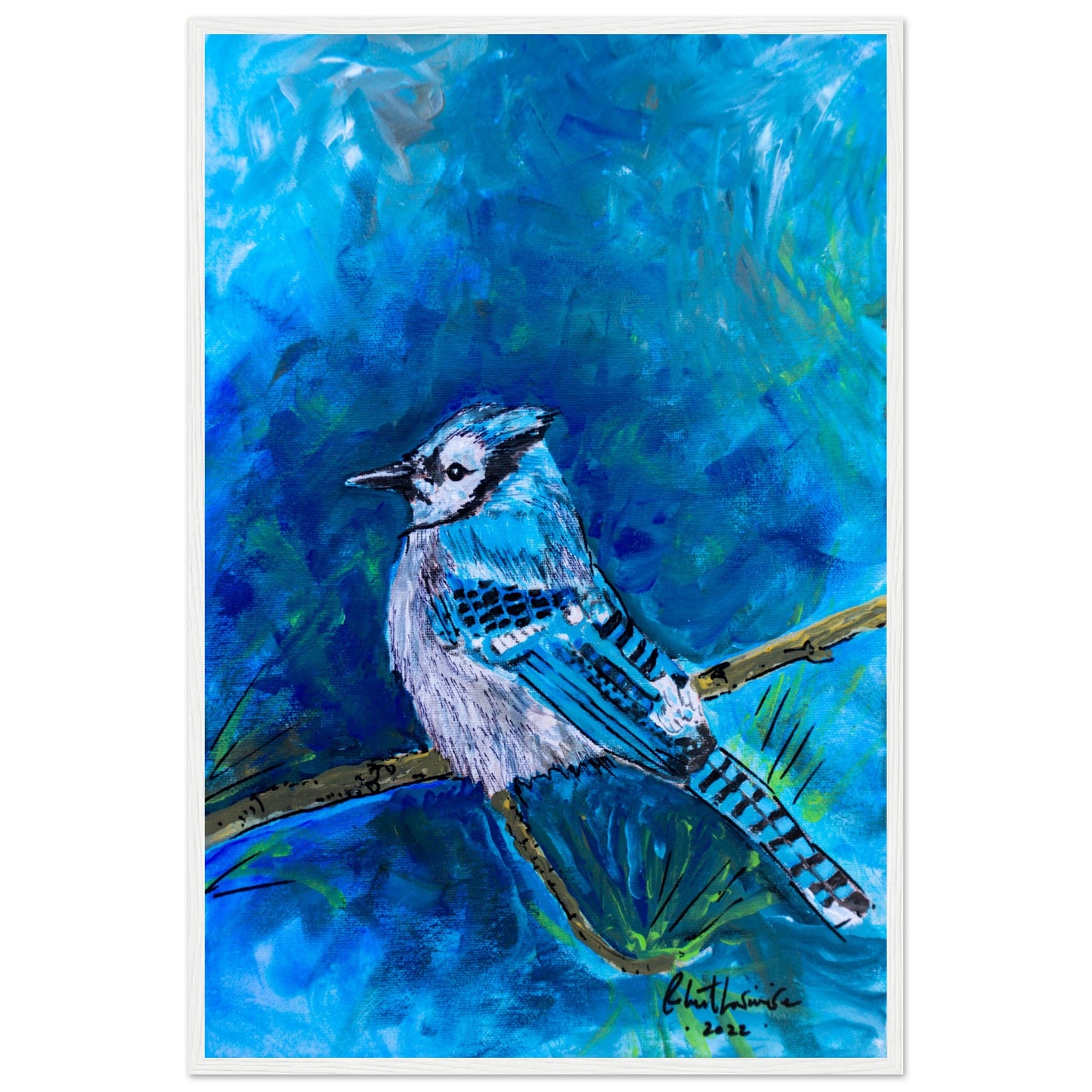 Blue Jay #1 - Premium Poster