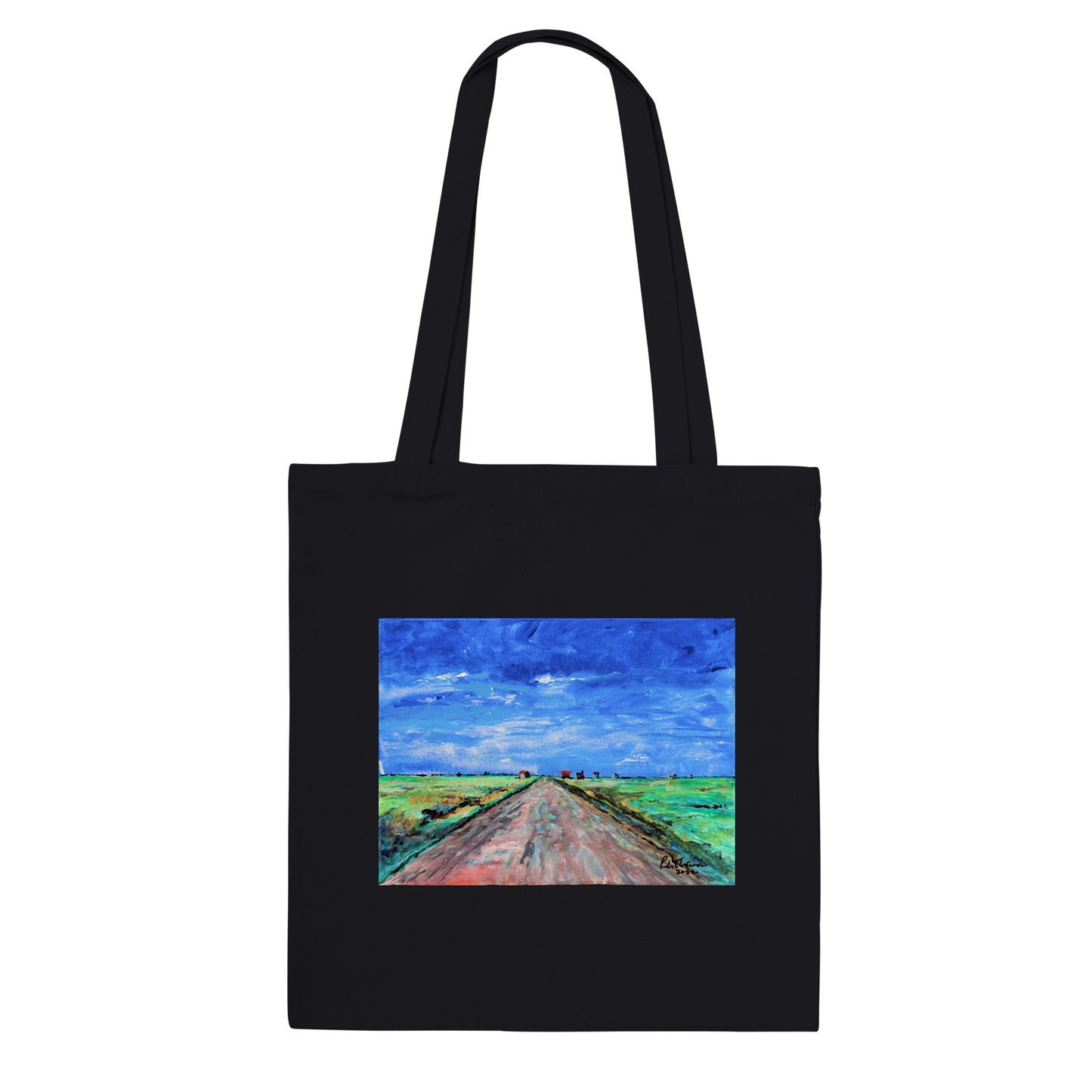 Down the Road - Tote Bags
