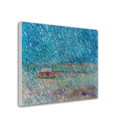 Early Snowfall - Canvas