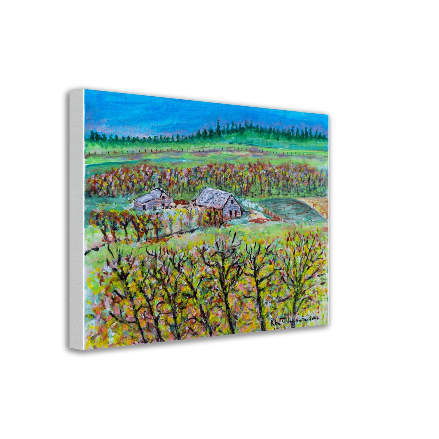 Fall Homestead - Canvas