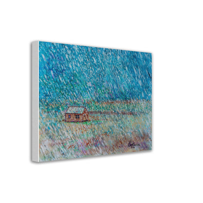 Early Snowfall - Canvas