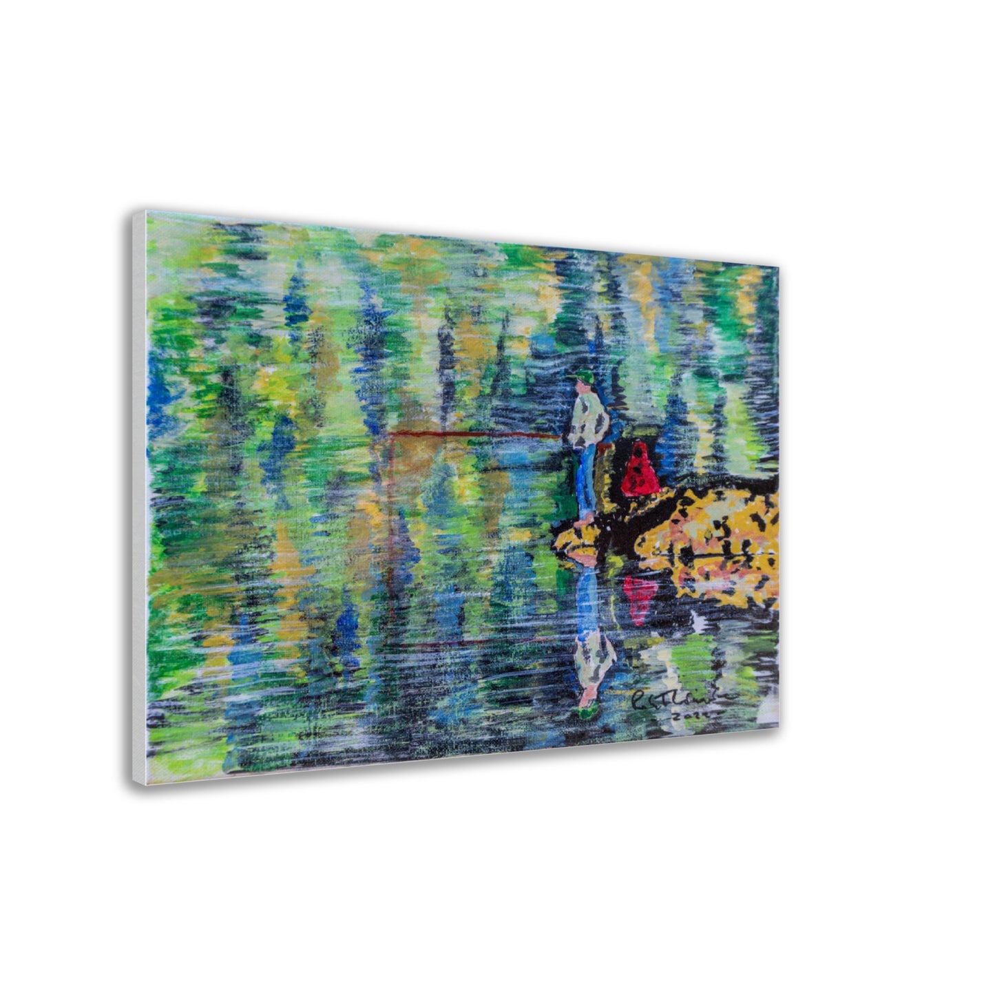 Gone Fishing - Canvas