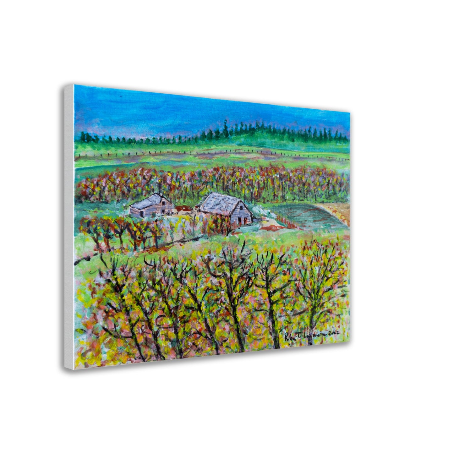 Fall Homestead - Canvas