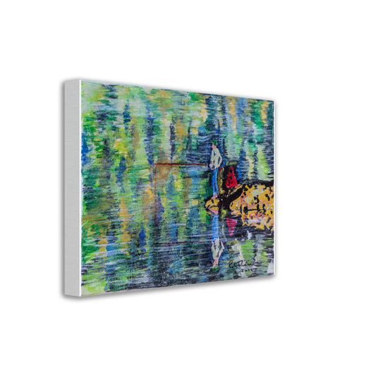 Gone Fishing - Canvas