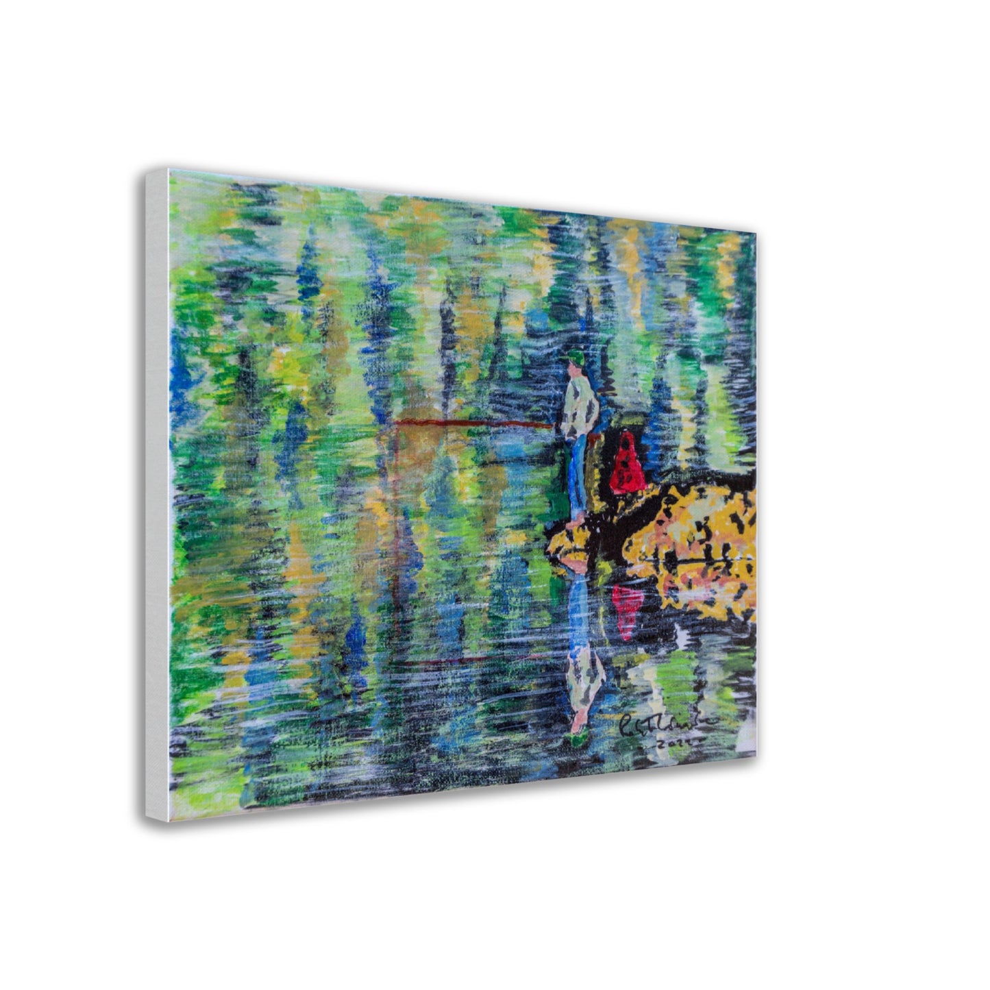 Gone Fishing - Canvas
