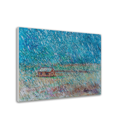 Early Snowfall - Canvas
